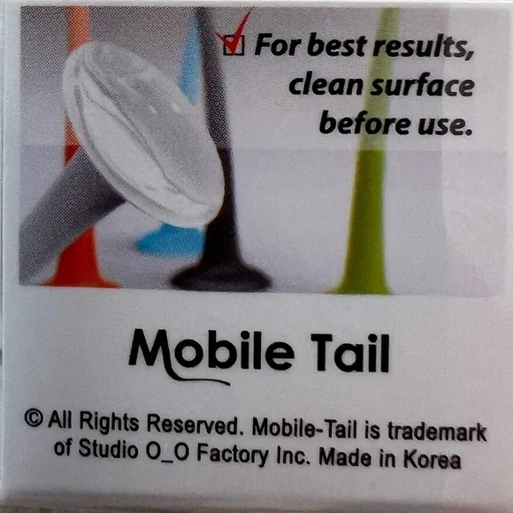 Design Ideas Tail Moble Device Premium Support Stand - White - Picture 6 of 6